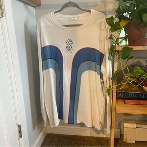 Semi-Vintage Authentic 2006 Olympic Torino Long Sleeve Tee Shirt Sz L/XL